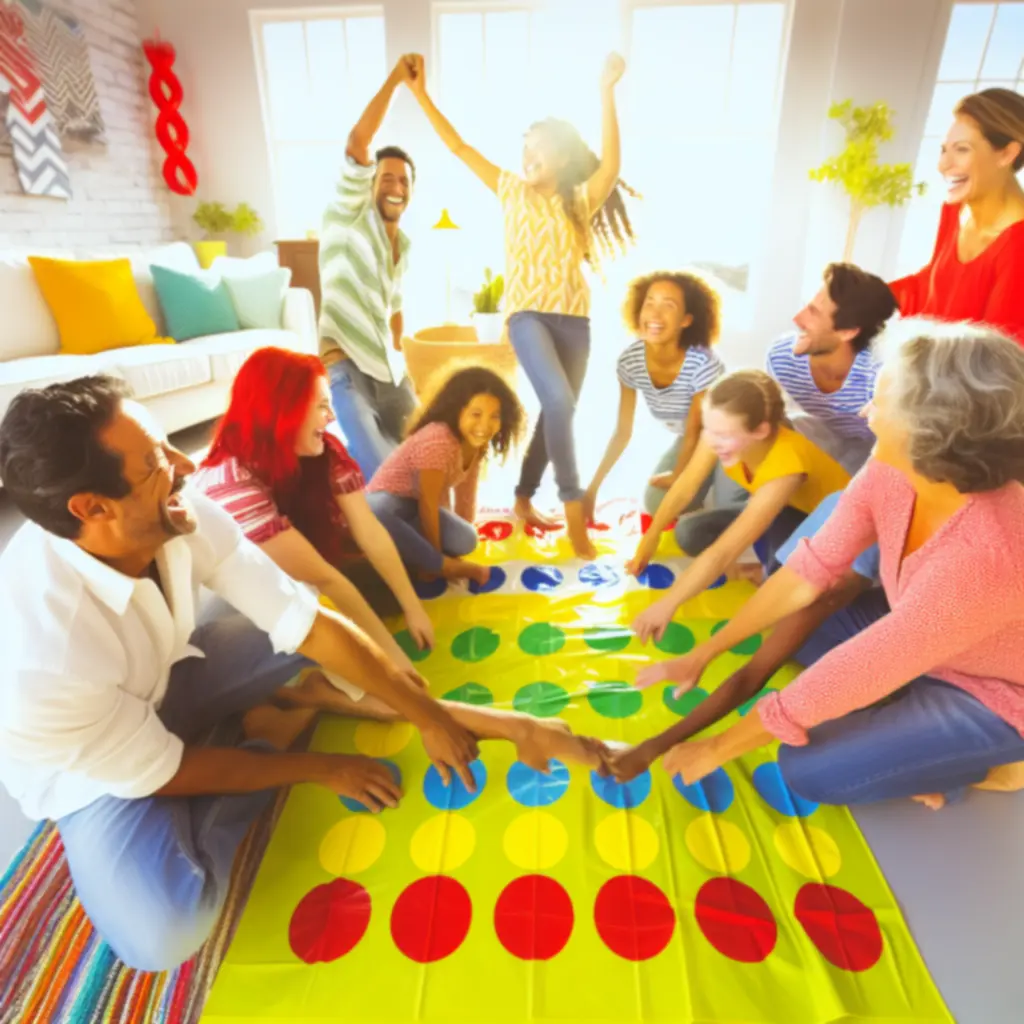 Család és barátok Zone Twister HU játékkal