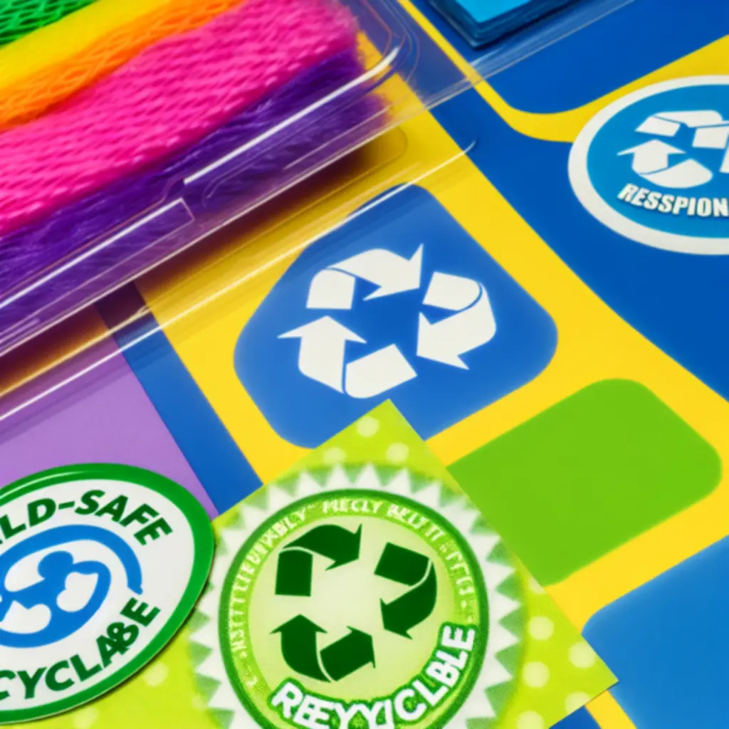 Biztonságos, gyermekbarát Zone Twister alapanyagok és tanúsítványok